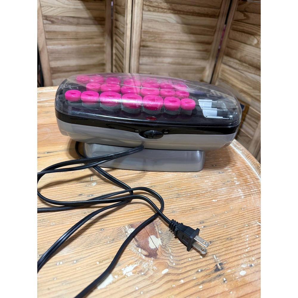 Conair Heated Hair Roller Set Incomplete‎ No Clips Tested Works